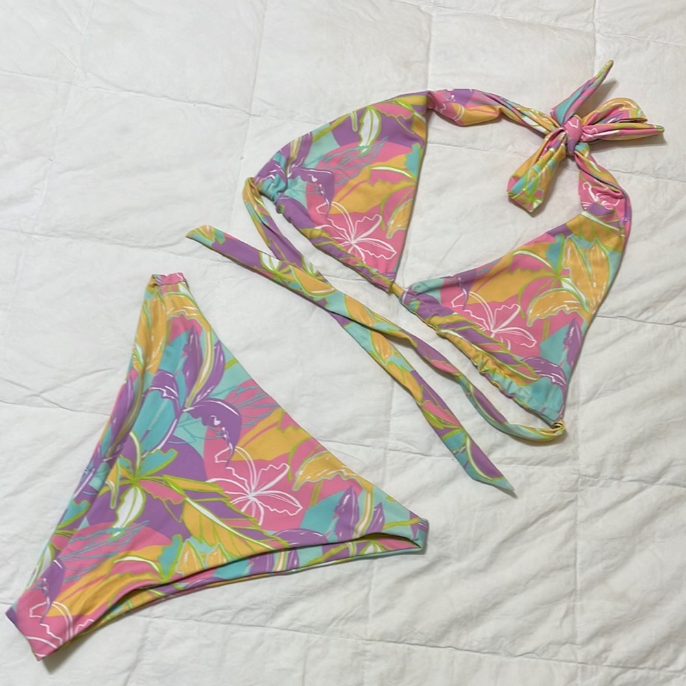 SKATIE Palm Springs Darby Top (Large) & Kelly Bottom (Medium) - Worn Once